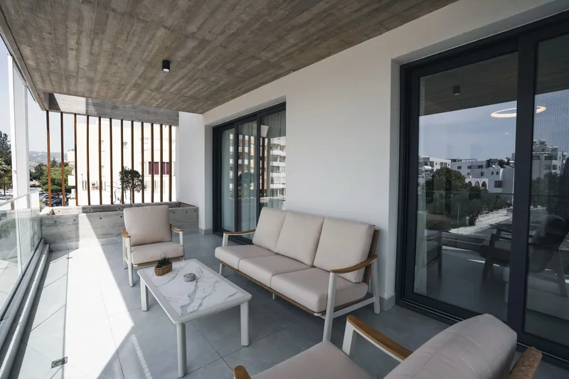 Mira Paphos - Appartement met 2 Slaapkamers en Privéterras