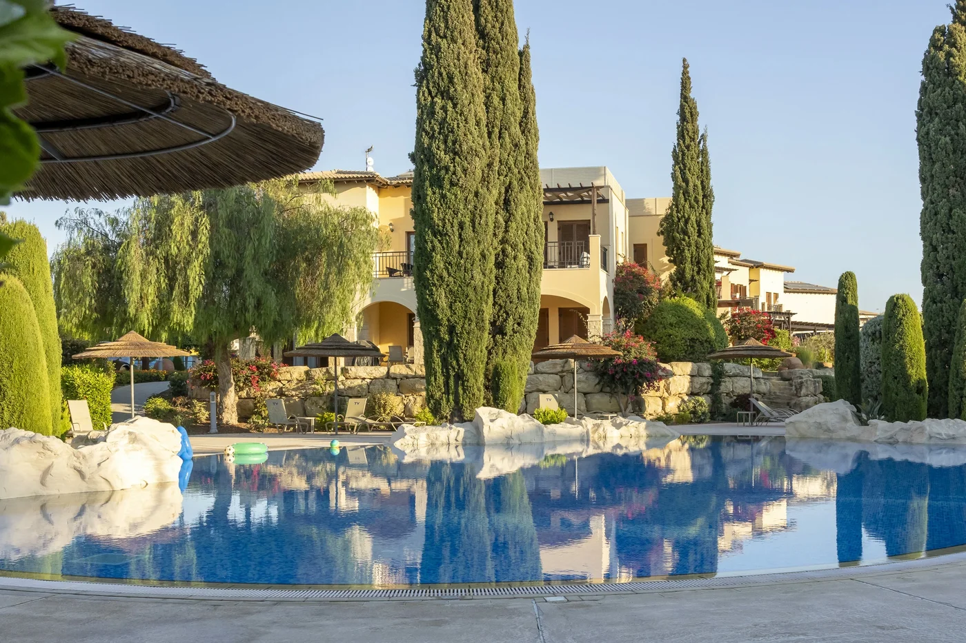 CB13 У близини Aphrodite Hills- Заједнички базен, велика тераса - living area in Aphrodite Hills, Cyprus