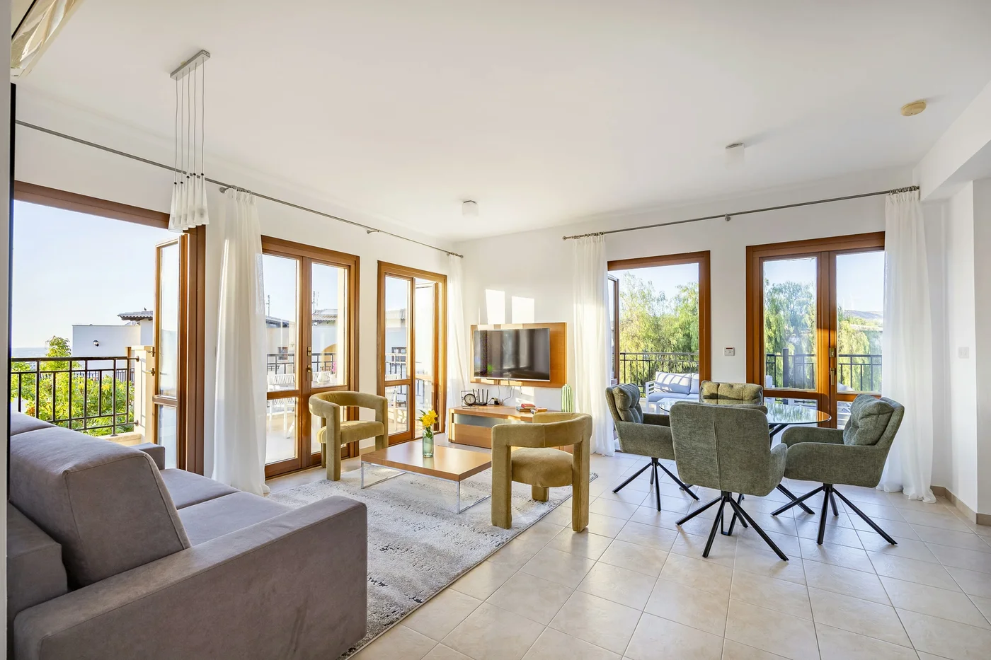 CB13 У близини Aphrodite Hills- Заједнички базен, велика тераса - bedroom in Aphrodite Hills, Cyprus