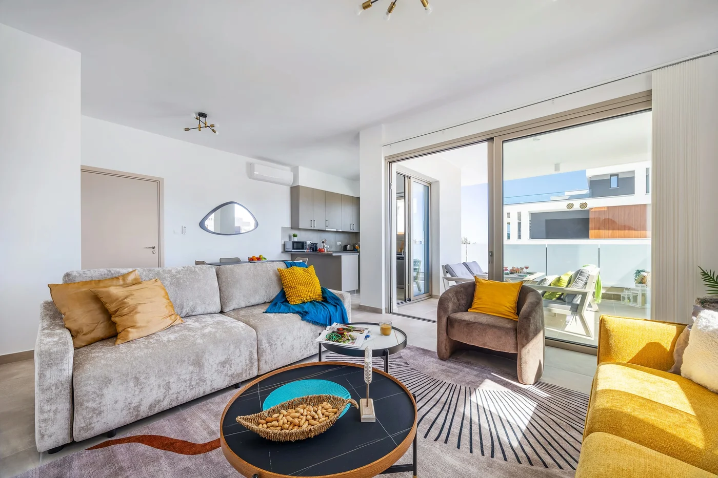 201 Mulberry Court - Příjemný s velkou terasou - living area in Limassol, Cyprus