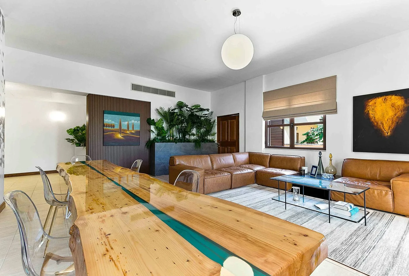 L02 у близини Aphrodite Hills - заједнички базен, патио - living area in Aphrodite Hills, Cyprus