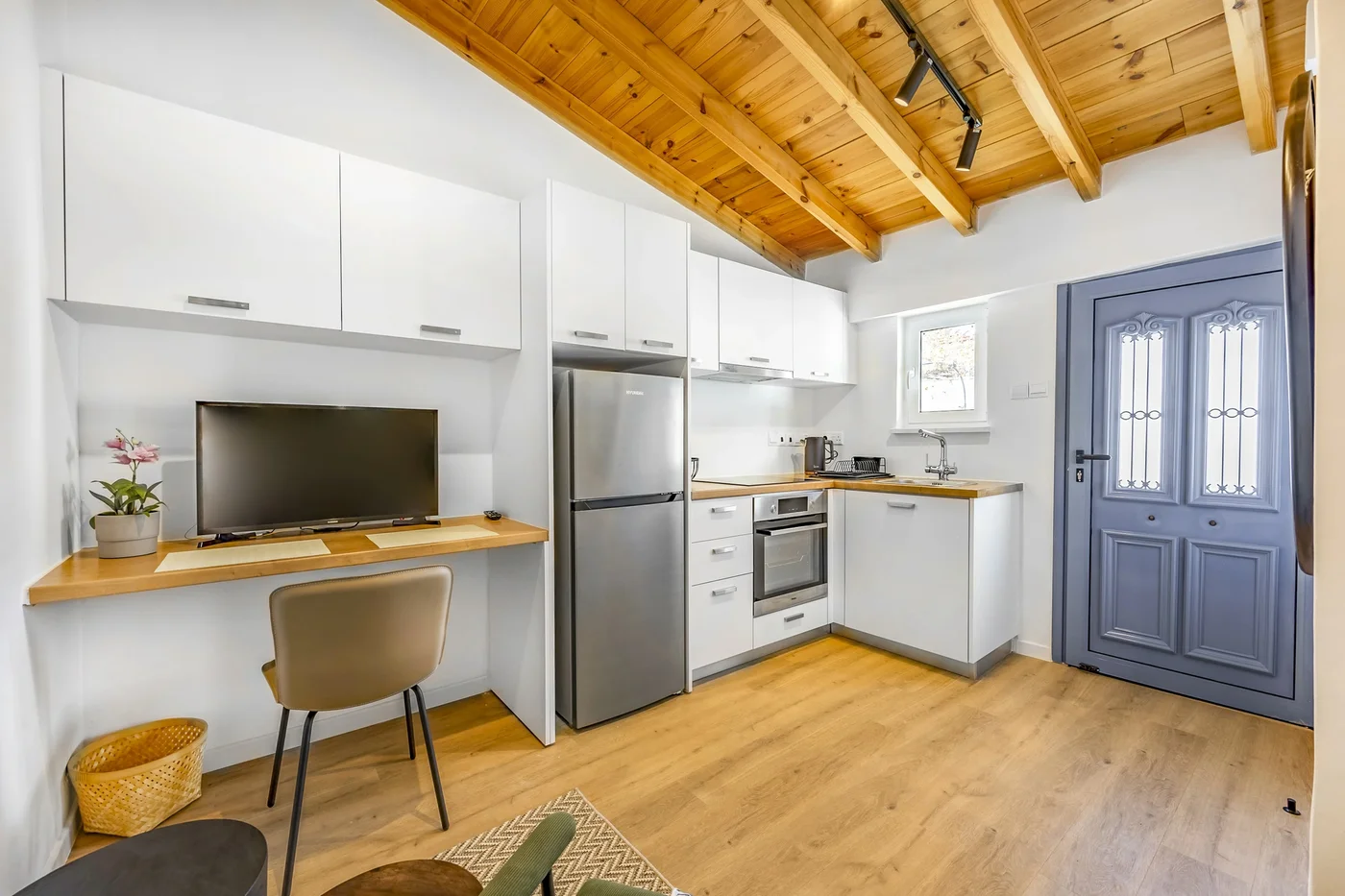 Olga Apt 3 - půvabné studio v přízemí - kitchen in Limassol, Cyprus