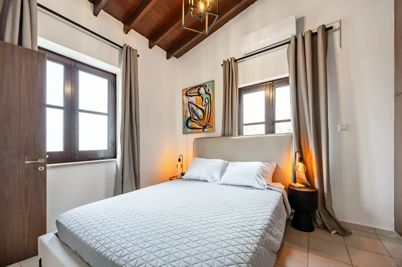 Willa z prywatnym basenem w Stroumpi - living area in Paphos, Cyprus