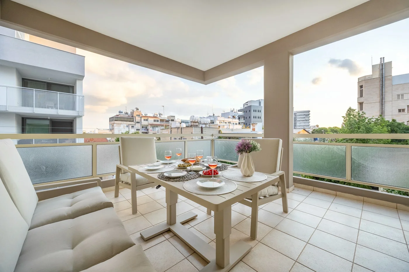 Lena Court - Spacious 3bdr, City Views - kitchen in Limassol, Cyprus