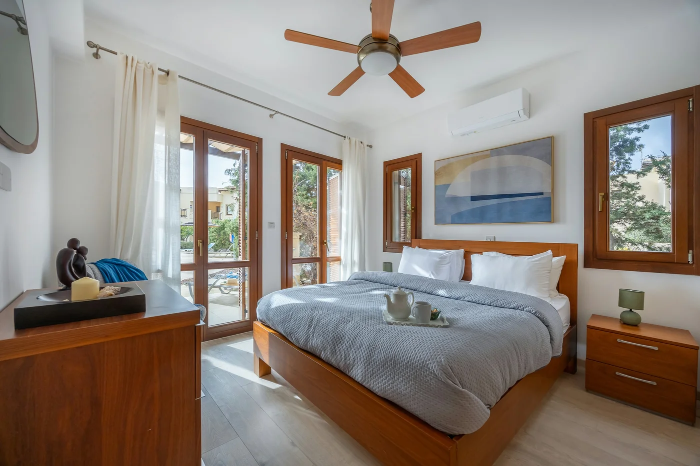 BK02 Adjacent to Aphrodite Hills – Pool & Sea View - living area in Aphrodite Hills, Cyprus