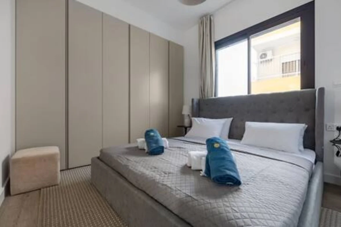 201 Piliou Large Balcony & Shared Rooftop Pool - bedroom in Limassol, Cyprus