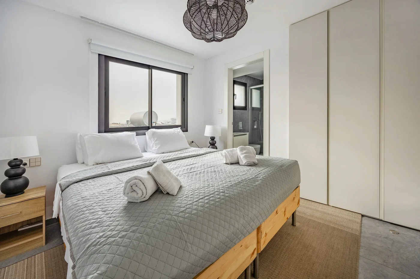 Sfiggos Premium Studio - Large Terrace & Communal Pool - living area in Limassol, Cyprus