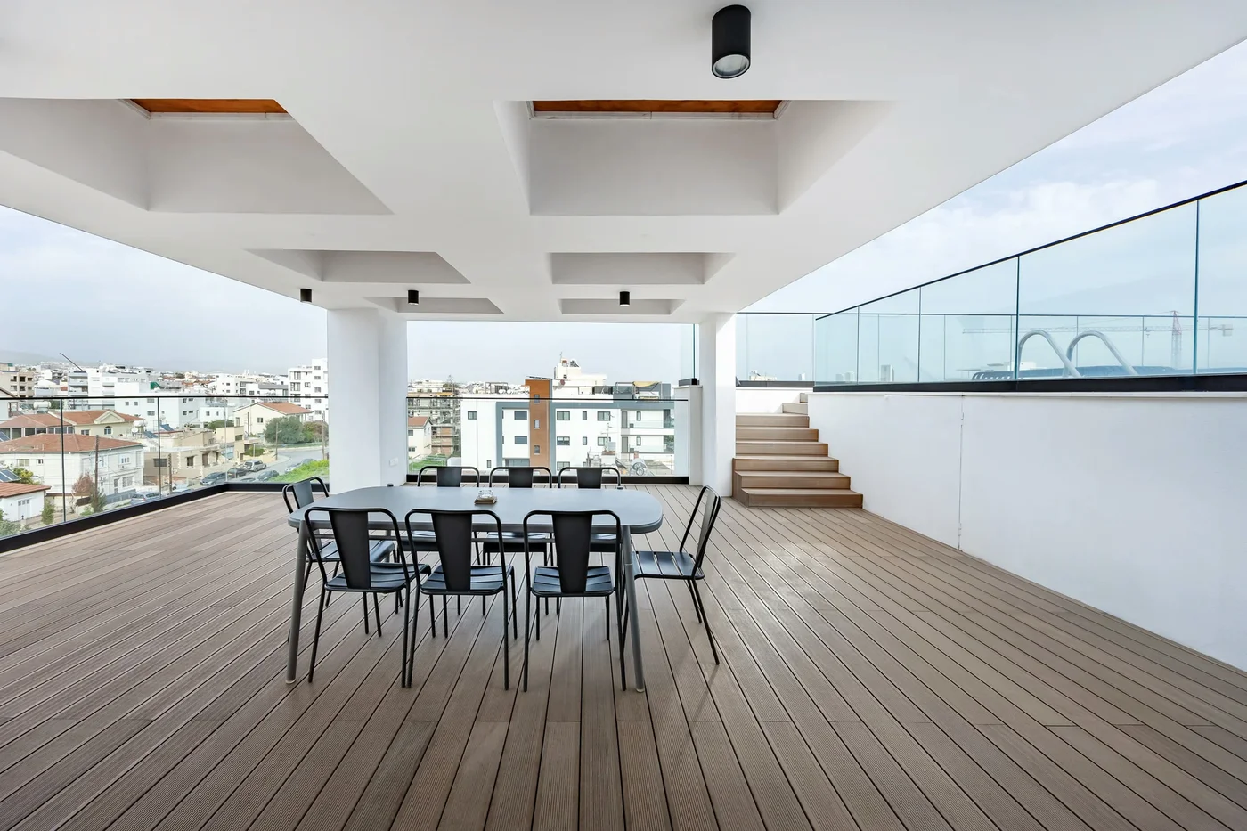 Sfiggos Premium Studio - Large Terrace & Communal Pool - kitchen in Limassol, Cyprus