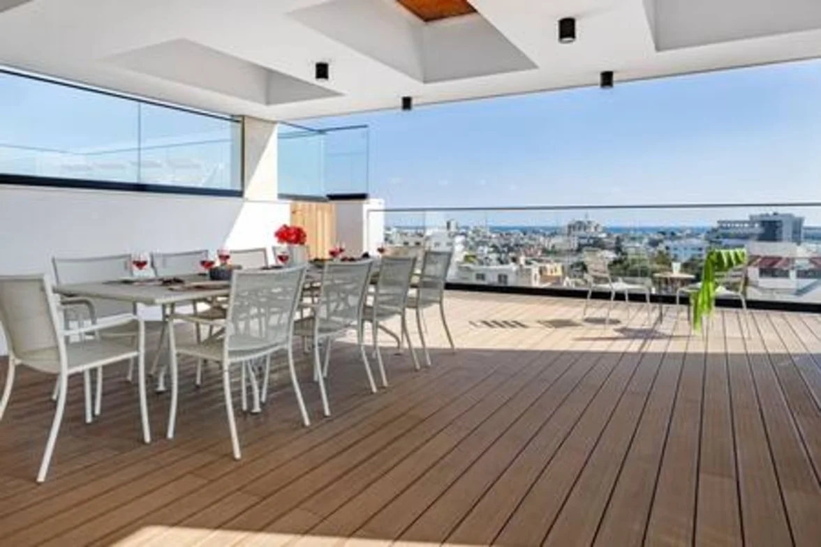 Piliou Premium Studio - Large Terrace and Communal Pool - kitchen in Limassol, Cyprus