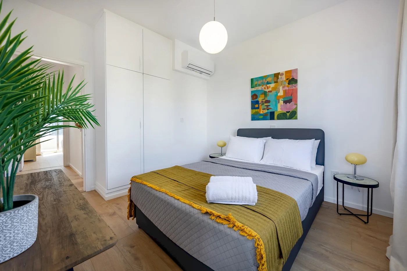 Christine Beach Complex- Sea View & Shared Pool - kitchen in Limassol, Cyprus